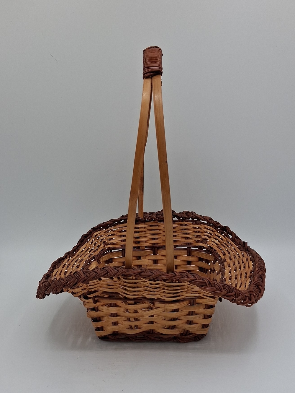 Vintagr Woven Handled Basket